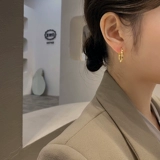 Дизайнерские клипсы, летние серьги, Гонконг, без проколов ушей, легкий роскошный стиль