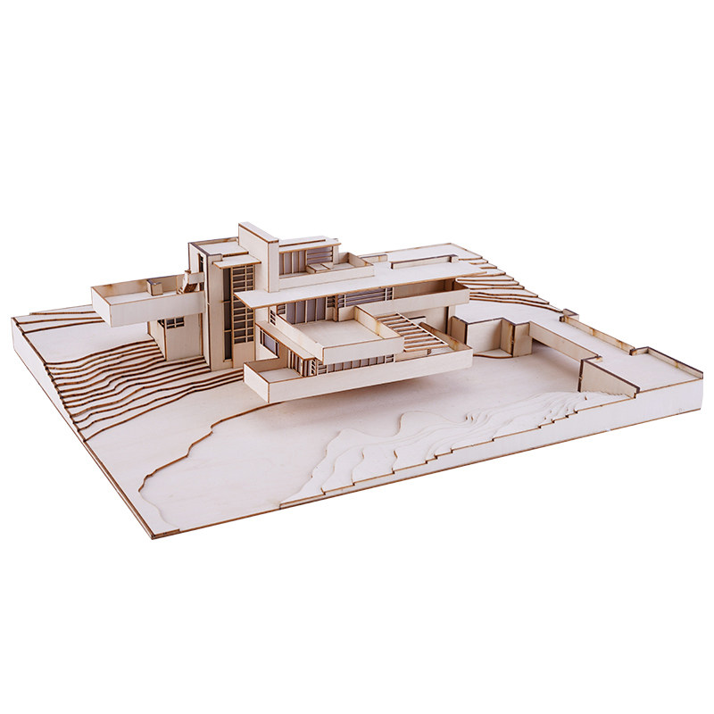 激光切割加工木板材料定制CAD图纸模型亚克力板定做建筑椴木制作 - 图3