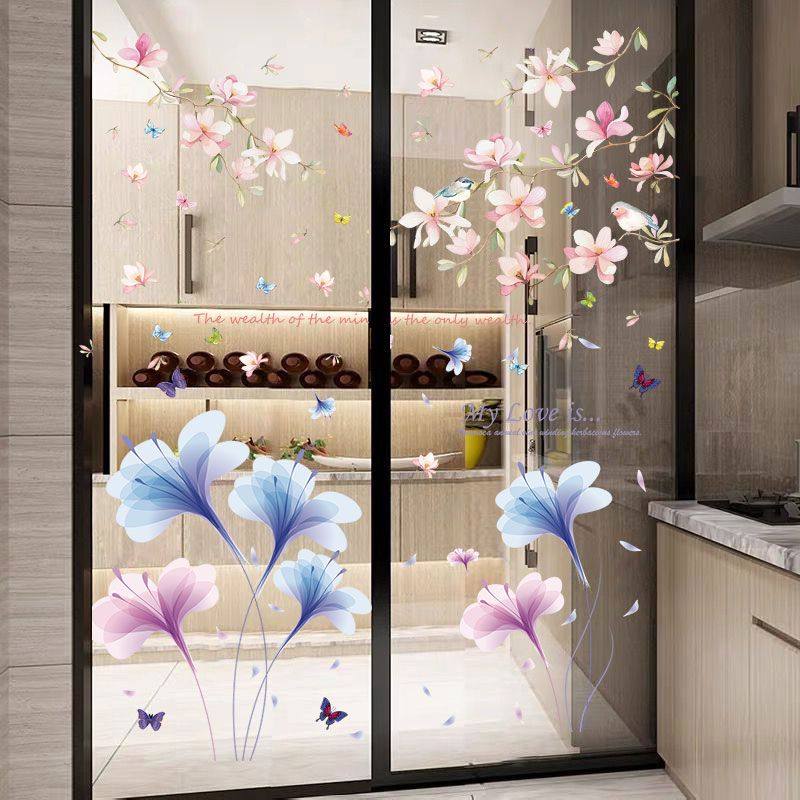 创意个性3d立体厨房阳台玻璃推拉门贴纸窗户贴画布置装饰品窗花贴,淘宝优惠券,粉丝福利购,淘宝优惠卷