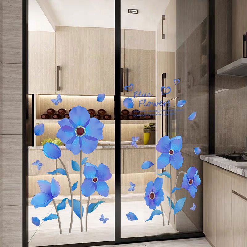 创意个性3d立体厨房阳台玻璃推拉门贴纸窗户贴画布置装饰品窗花贴,淘宝优惠券,粉丝福利购,淘宝优惠卷
