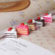 Accessories scene mini triangle mobile phone mini food play