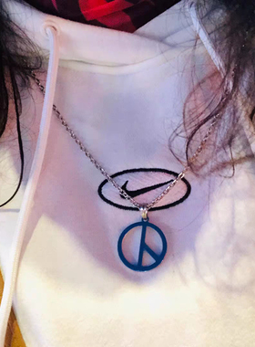和平符号反战标志吊坠