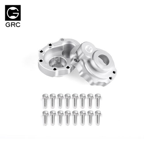 GRC TRX4门桥齿轮箱盖 6061铝 车桥金属升级件 GAX0032FS / FB - 图0