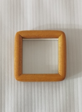 定制黑胡桃柚木实木手掌迷你小画框蝴蝶昆虫钱币玩具中空相框