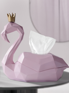 轻奢风火烈鸟茶几搬家结婚摆件