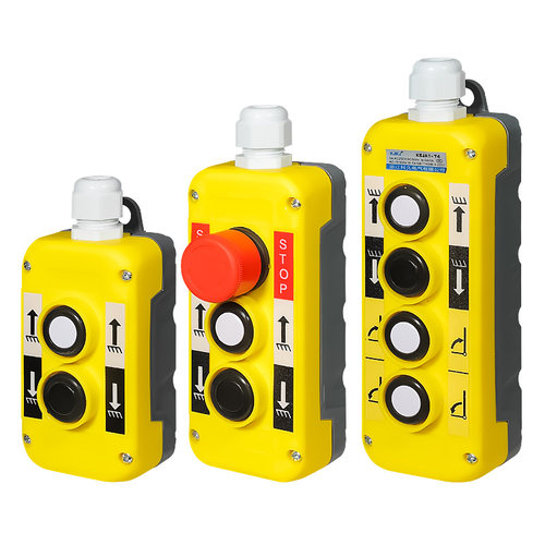 带磁铁手持按钮盒货车升降控制按钮盒尾板液压按钮手柄遥控器开关 - 图3