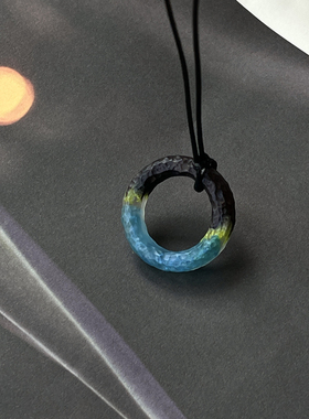 纯手工雕刻实木吊坠挂件