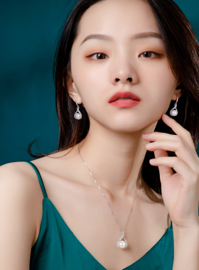 优雅珍珠项链年轻款女925纯银