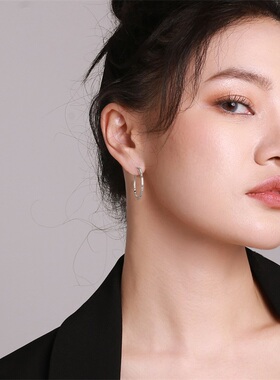 气质大圈圈小众独特女