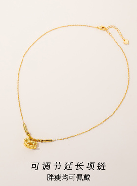 【新品】马年本命年吊坠项链女款配生肖马高级感轻奢小众锁骨链