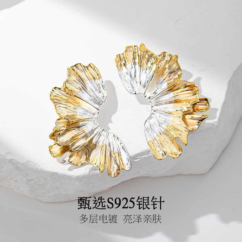 欧美夸张耳钉耳饰气质时尚耳环2025新款爆款高级感显脸小耳坠 - 图0