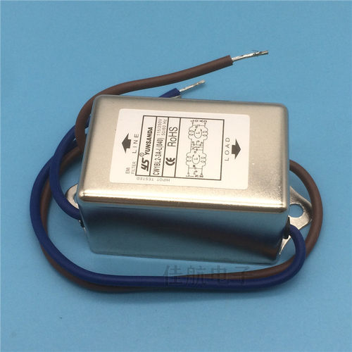 单相220V交流车载净化器电源滤波器抗干扰CW1BL2-10A-L（040)3A6A - 图1