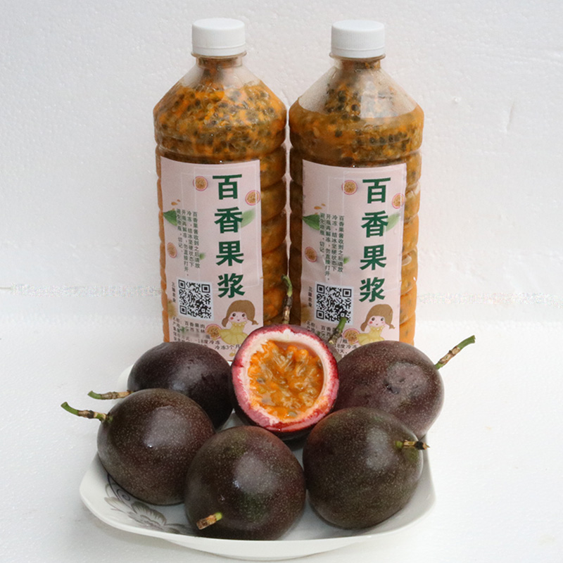 新鲜百香果百香果汁肉原浆果酱图片_4