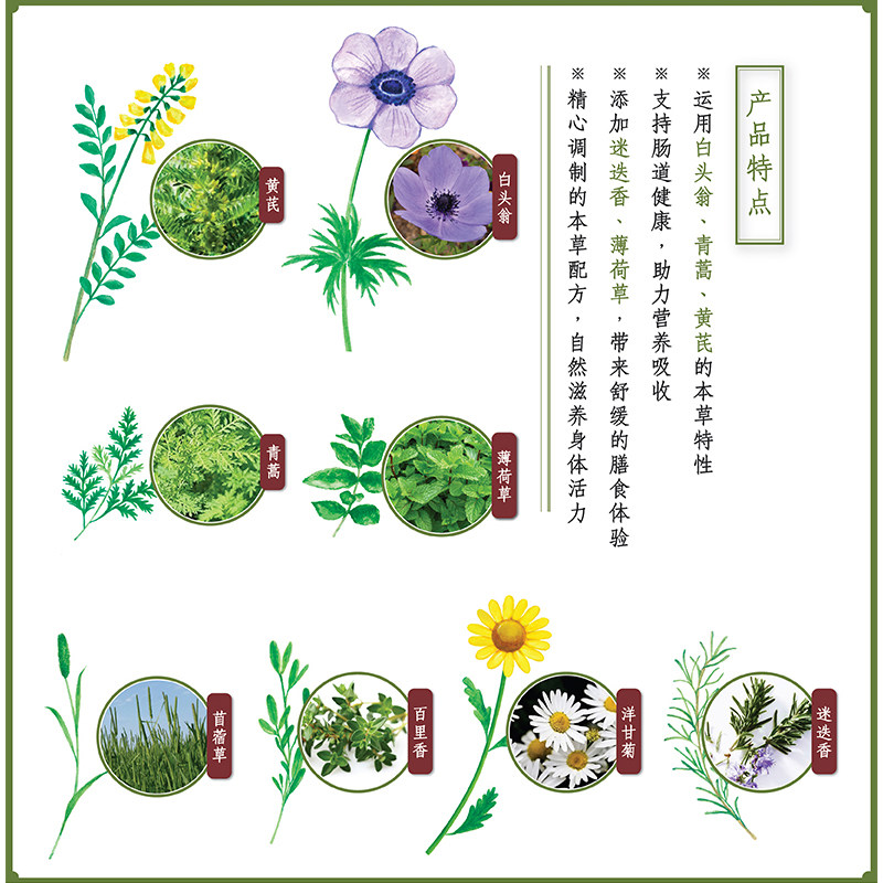 包邮兔子草本粮防球虫兔兔主粮幼兔粮成兔粮垂耳兔饲料800克HL01,淘宝优惠券,粉丝福利购,淘宝优惠卷