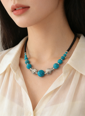 首饰混批云南特色民族风女项链