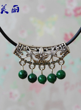 厂家新款供应民族风眉心坠项链