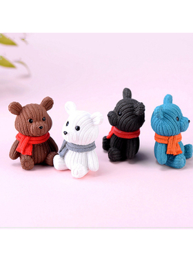 可爱动物PVC摆件孩子过家家玩具