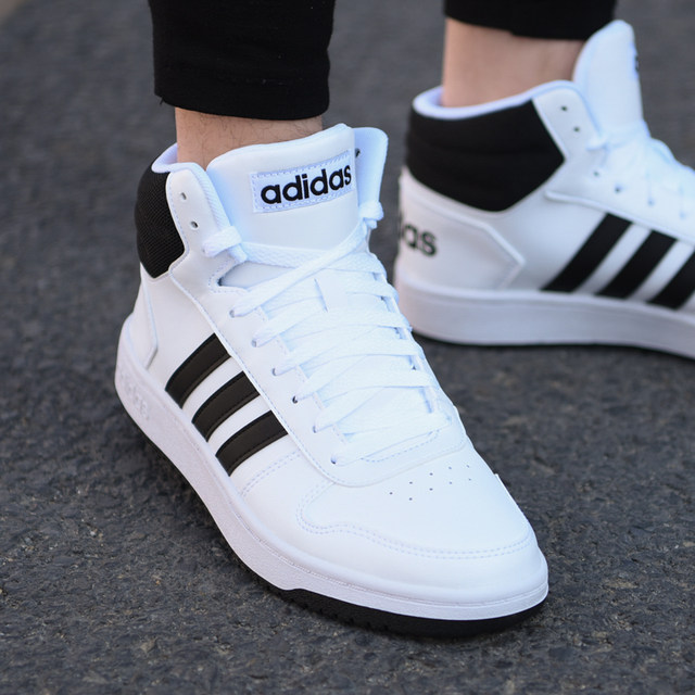 adidas casual high top shoes