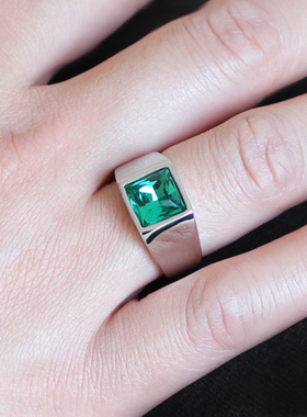 不褪色戒指男女包邮可刻字韩版