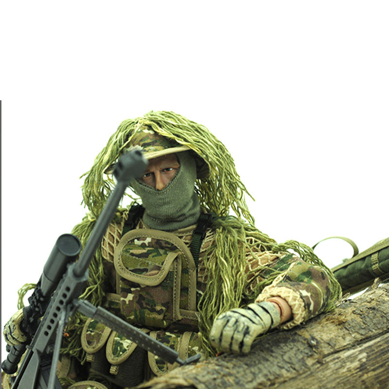 和平精英手办JEU狙击手吃鸡手办模型1/6兵人关节可动隐藏和平精英玩具男孩礼物