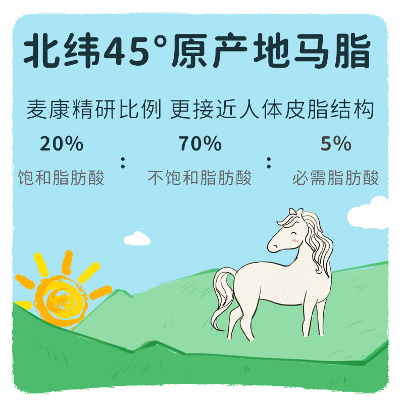 麦康身体乳春夏儿童保湿面霜清爽补水婴幼儿木糖醇马油润肤乳液