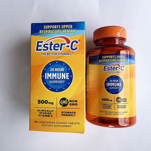 Ester-C酯化VC维生素C24小时缓释含类黄酮温和不刺激American美国 - 图2