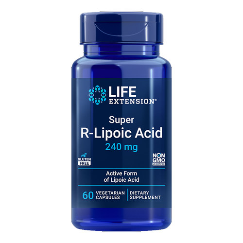 保税R-lipoic右旋硫辛酸60粒稳定阻断糖肤白美国Life extension - 图3