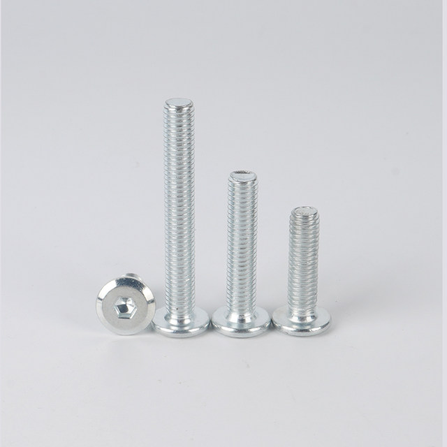 Free shipping Shanghai Hexagon Screw Carbon Steel Hexagon