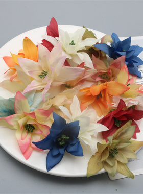 仿真玉兰花簪花材料婚庆装饰花