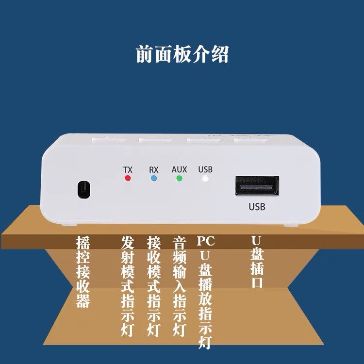 蓝牙5.3音频接收器发射器无损双输出音箱功放手机电视无线适配器,淘宝优惠券,粉丝福利购,淘宝优惠卷