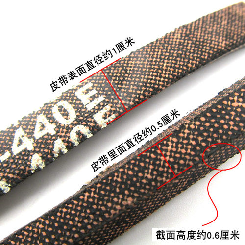 耐磨型洗衣机皮带O型三角带通用全/半自动洗衣机配件传送带输送带 - 图1