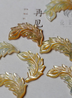 diy羽毛挂坠饰品胸针耳环发簪