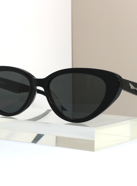 帕莎杨超越同款2024新品墨镜女可配度数三角形猫眼太阳镜PS3040