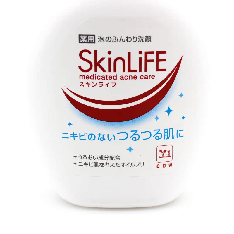 200ml 洗面奶 痘痘问题洁面泡沫 skinlife 牛乳石碱共进社 COW 日本 200ml 洗面奶 痘痘问题洁面泡沫 skinlife 牛乳石碱共进社 COW 日本