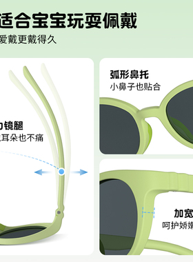 海伦凯勒防紫外线儿童太阳镜