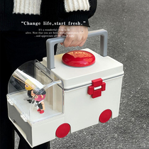 Medicine Boxed Home Home Clothing Creative Car Drugs Drug Intake Box Hand Large Capacity Baby Medical Crate