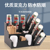 Coffee, milk and tea shop paper cup holder straw commercial storage box