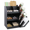 Coffee, milk and tea shop paper cup holder straw commercial storage box