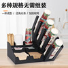 Coffee, milk and tea shop paper cup holder straw commercial storage box