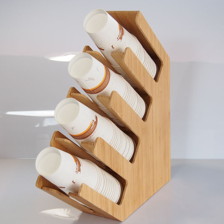 楠竹奶茶杯架一次性杯子架咖啡店吧台用品分杯架商用纸杯架取杯器,淘宝优惠券,粉丝福利购,淘宝优惠卷