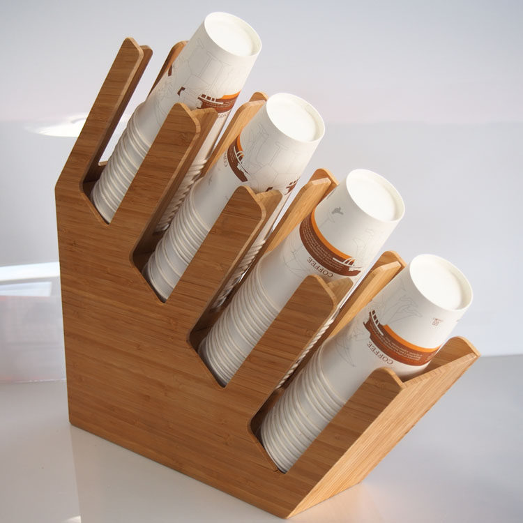 楠竹奶茶杯架一次性杯子架咖啡店吧台用品分杯架商用纸杯架取杯器,淘宝优惠券,粉丝福利购,淘宝优惠卷