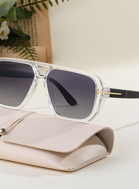 方框网红同款男女通用太阳镜
