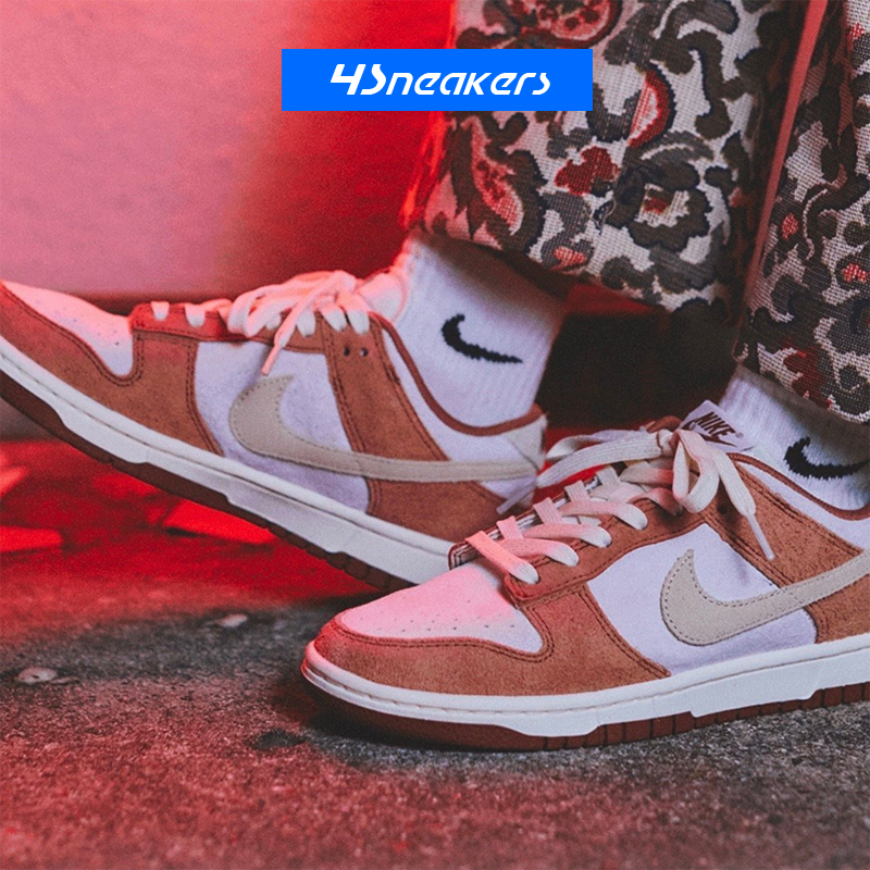 Nike Dunk Low 白紫摩卡男女低帮休闲板鞋DD1391-104 /FB7160-161 - 图2