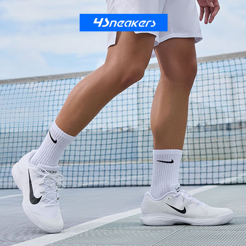 Nike Vapor 12 男款 低帮休闲专业透气运动实战网球鞋FV5552-101 - 图2