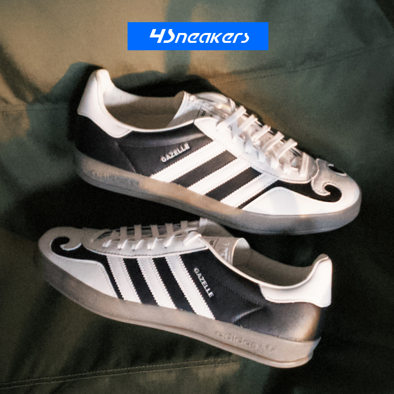 阿迪达斯ADIDAS GAZELLE INDOOR复古低帮休闲板鞋 IH9989/IH9990 - 图1