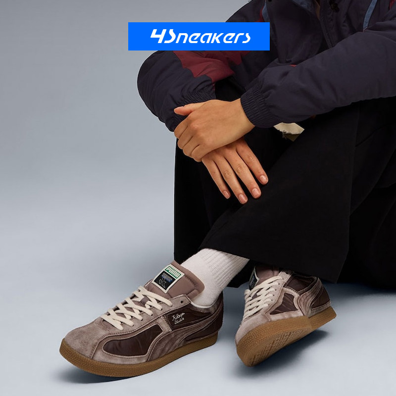 KIDSUPER STUDIOS X PUMA彪马联名Brasil/V-S1薄底板鞋赛车鞋,淘宝优惠券,粉丝福利购,淘宝优惠卷