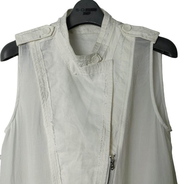 Holy brand temperament irregular chiffon vest vest top