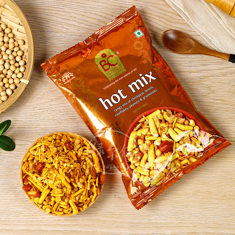 印度进口零食小吃SNACKS BOMBAY MIXTURE膨化油炸食品INDIA美食 - 图2