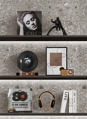 创意几何唱片模型机树脂摆件