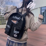 Корейская версия школьной версии Harajuku Ulzzang Simple Gongcangs Гонконг -стрит Тенденции